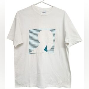Vintage Hanes white San Juan Puerto Rico single stitch tee size XL